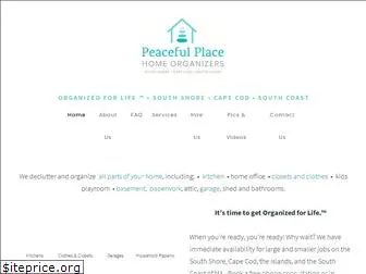 peacefulplaceorganizers.com