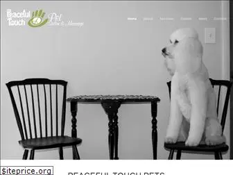 peacefultouchpetsalon.com