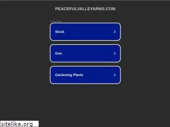 peacefulvalleyarms.com