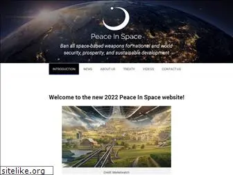 peaceinspace.com