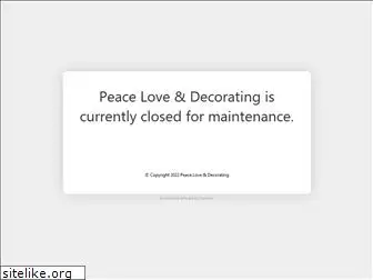 peaceloveanddecorating.com