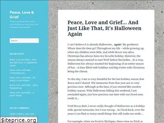 peaceloveandgrief.com