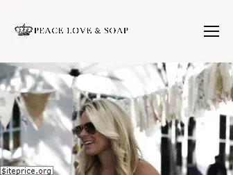 peaceloveandsoap.com