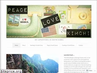 peacelovekimchi.com