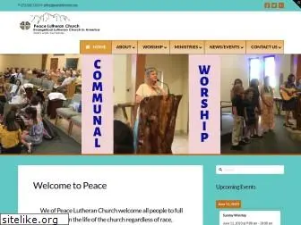 peacelutheranlc.com