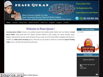 peacequran.com