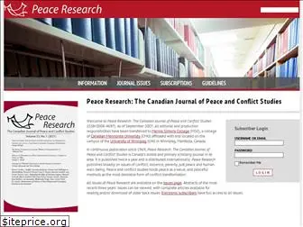 peaceresearch.ca