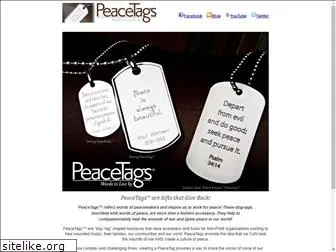 peacetags.com