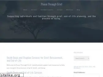 peacethroughgrief.com