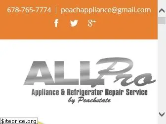 peachappliancerepair.com