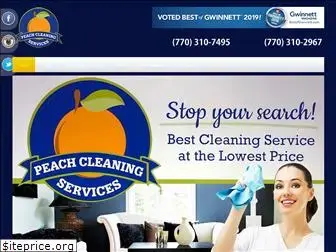 peachcleaningservices.com