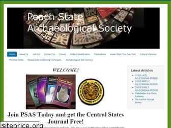 peachstatearchaeologicalsociety.org