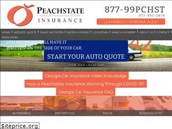 peachstateinsurance.net