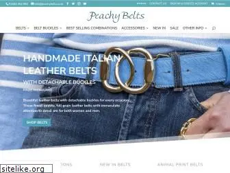 peachybelts.co.uk