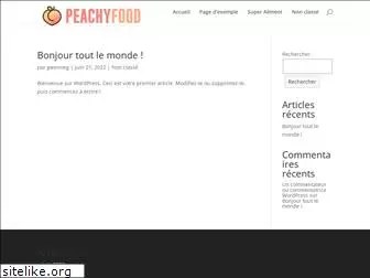 www.peachyfood.fr