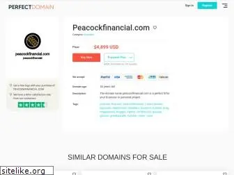 peacockfinancial.com