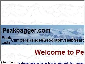 peakbagger.com