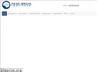 peakbraininstitute.com