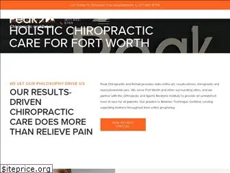 peakchiroftworth.com