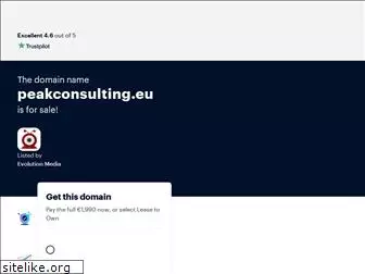 peakconsulting.eu