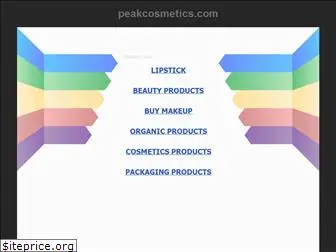 peakcosmetics.com