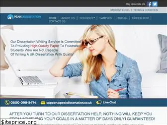 peakdissertation.co.uk