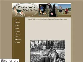 peakesbrookshepherds.net