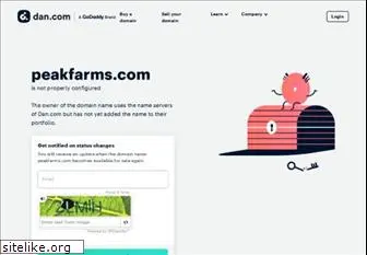 peakfarms.com