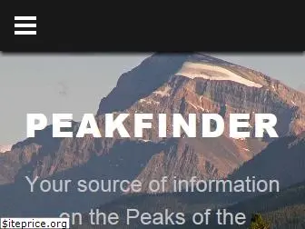 peakfinder.com