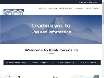 peakforensics.com