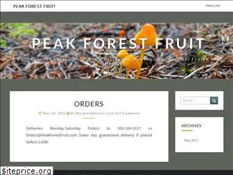 peakforestfruit.com