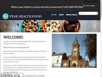 peakhealthfood.co.uk