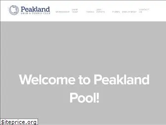 peaklandpool.com
