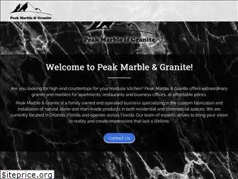 peakmarbleandgranite.com