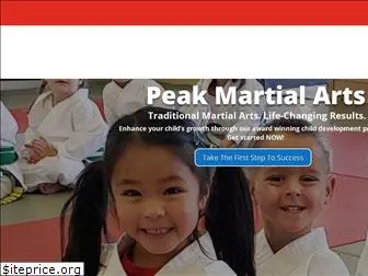 peakmartialartsacademy.com