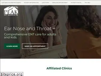 peakmedical-ent.com