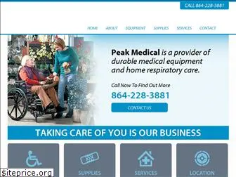 peakmedicalproducts.com