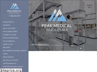 peakmedicalwholesale.com