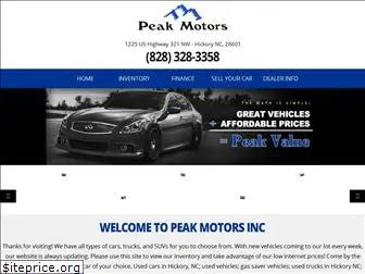 peakmotorsinc.com