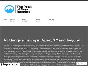 peakofgoodrunning.com
