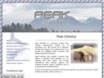 peakorthotics.com