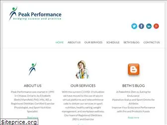 peakperformance.ca