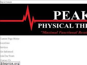 peakphysicaltherapy.net