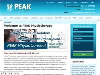 peakphysiotherapy.com