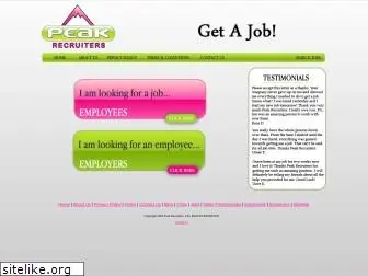 peakrecruiters.com