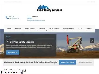 peaksafetyservices.ca