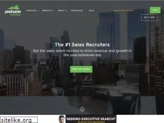 peaksalesrecruiting.com