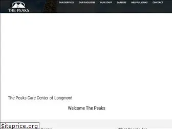 peakscarecenter.com