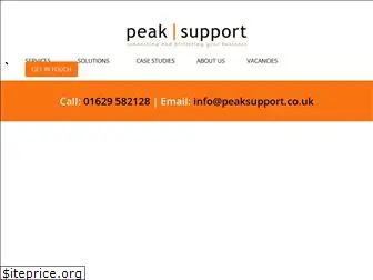 peaksupport.co.uk