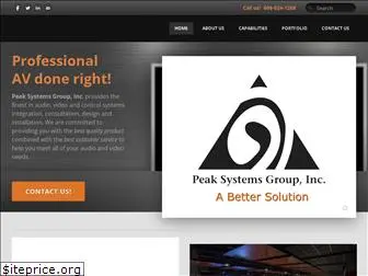 peaksystemsgroup.com